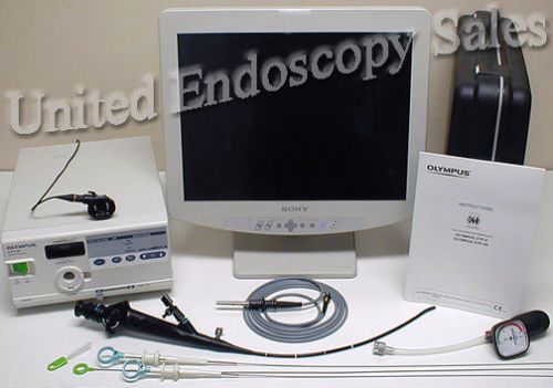 OLYMPUS CYF-5 Fiberoptic Cystoscope System Endoscopy Endoscope - WARRANTY!!