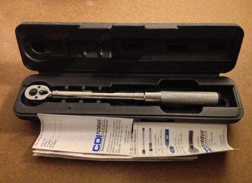CDI Adjustable Torque Wrench, 3/8&#034; Drive 30-250in.lbs. (2502MRMH)
