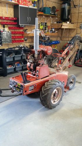 Model 1500 9hp ditch witch walk behind trencher for sale