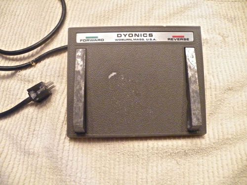 DYONICS FOOTSWITCH 501-0011-12 FOOT PEDAL SWITCH 4-pin Connector