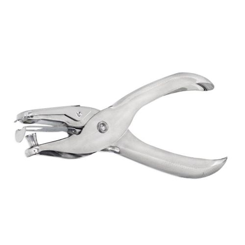 One-Hole Paper Punch Pliers - 10 Sheet Capacity - 1/4&#034; Holes