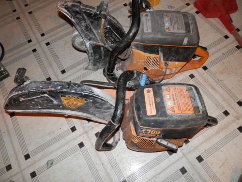 (2) 14&#034; partner saws for parts or repair