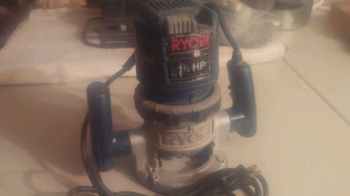RYOBI 1 3/4 hp router model R165 (not working)