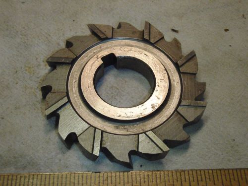 UNION 3&#034; x 3/8&#034; x 1&#034; STAGGERED TOOTH Side Milling Cutter HSS