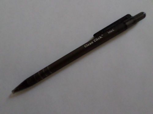 12 (1-Doz)Skilcraft Retractable Ruberized Barrel Ballpoint Pen-Blk Ink, Med Pt