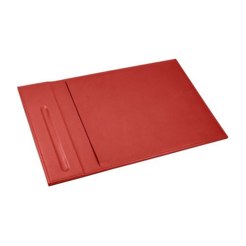 LUCRIN - A4 note pad - Smooth Cow Leather - Red