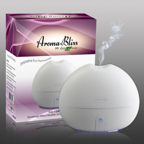Aroma Bliss Ultrasonic Essential Oil Aromatherapy Diffuser Humidifier Purifier