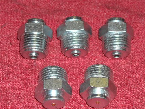 Alemite, #A1190, 5pc, Button Head Fitting, New Old Stock
