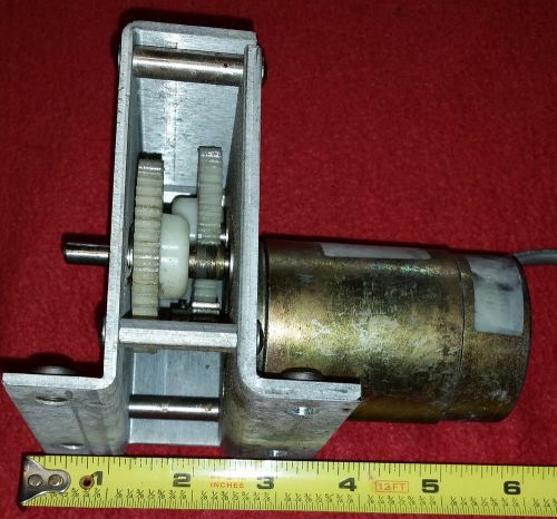 Pitman small elecric motor with ball bearings reducing gear
