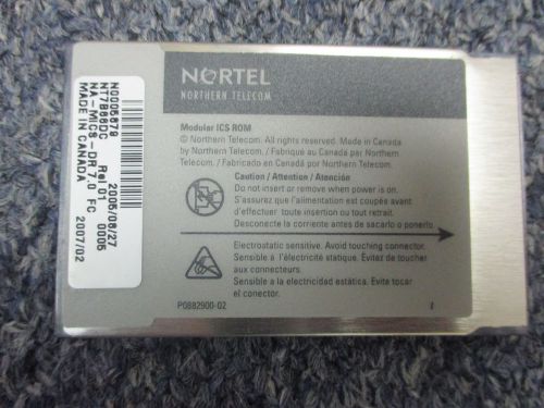 Nortel Norstar Modular ICS MICS - NT7B66DC DR 7.0 FC Software Flash Card