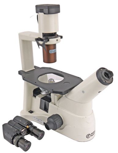 Fisher amg micromaster lab stereoscopic inverted phase optical microscope parts for sale