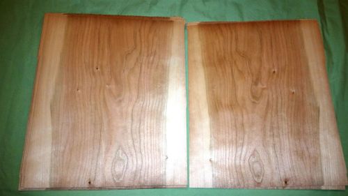 Cherry 12.75 x 11 wood veneer  (#v1686) for sale