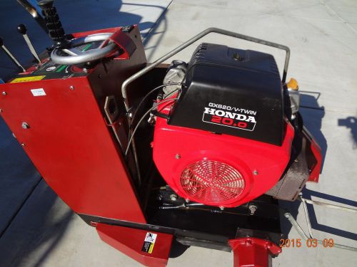 MK2020H 20hp Concrete Saw  100 hours Honda 20 HP motor