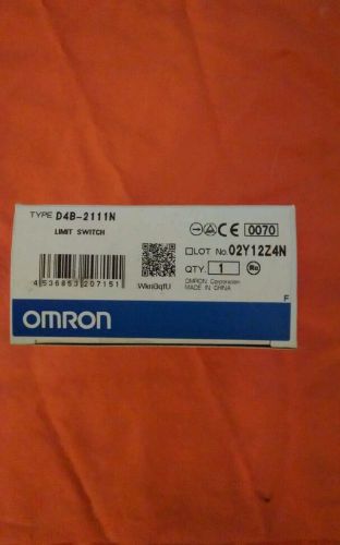 Omron Limit Switch D4B-2111N
