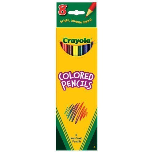 12 packs of 8 Count Crayola Colored Pencils