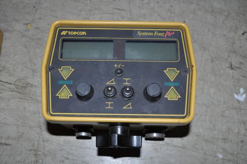 Topcon Motorgrader System 4 Plus Control Panel Model 9160P Dual
