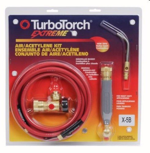Turbotorch professional air / acetylene kit - x-5b for sale