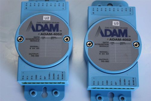 2 UNITS OF ADAM-4052 Remote digital module ( DATA ACQUISITION MODULE )