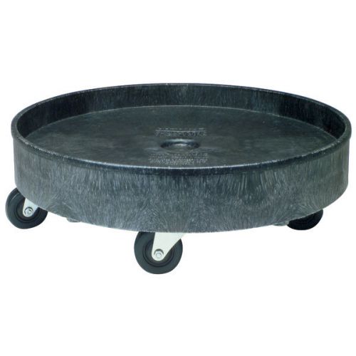 Rubbermaid universal drum dolly - black for sale