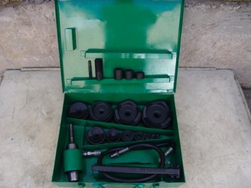 GREENLEE 7310 1/2 TO 4 HYDRAULIC KNOCK OUT PUNCH #1&lt;--- L@@K