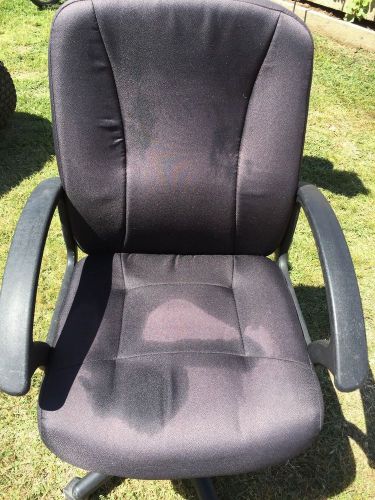 Office Chair No rips in fabric. Swivels &amp; height adjustment. Excellent condition