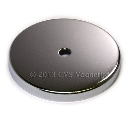 1 ct cms magnetics® 210 lb holding power round base magnet rb90 4 7/8&#034; cup for sale