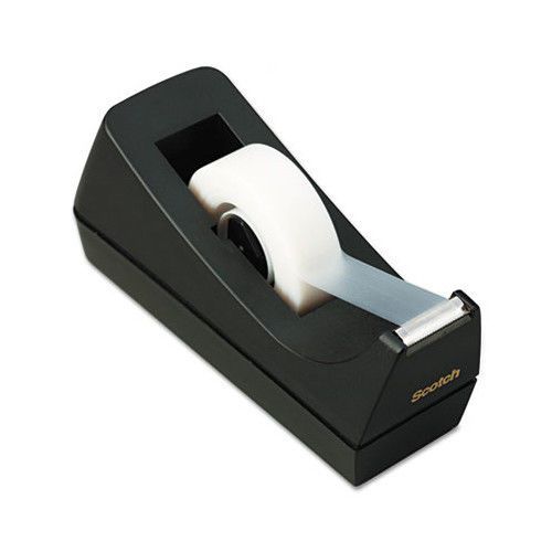 Desktop Tape Dispenser, 1&#034; Core, Weighted Non-Skid Base