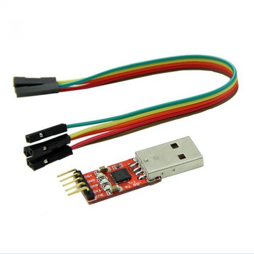 Trendy 1X USB to TTL UART Module 4pin Serial Converter CP2102 STC Cables HFCA