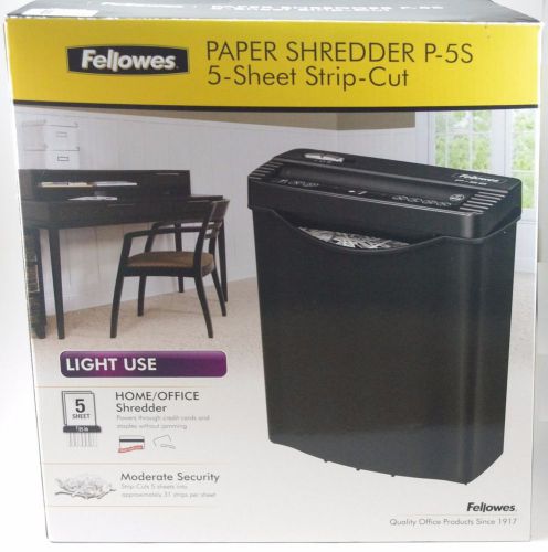 Fellowes P-5S Straight-cut Paper Shredder