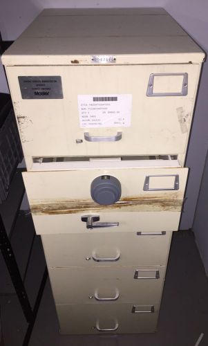 Mosler SF-05, (5) Drawer Legal Security Filing Cabinet Safe Container Fire Files
