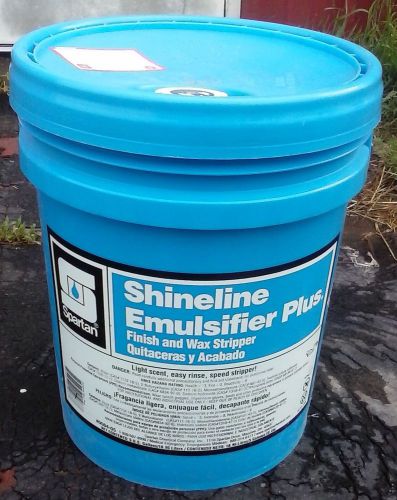 Spartan 0084 Shineline Emulsifier Plus Wax Stripper (0084-5) three 5 Gal pails