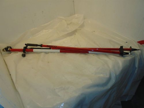 SECO 5217 RED TRANSIT AND LEVEL 5500-11-L TRIPOD STANDUSED AS IS