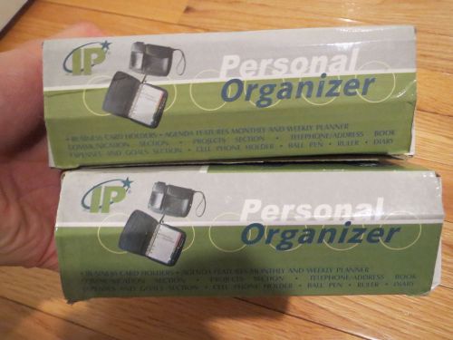 Lot of 2 Brand NEW Personal Organizers