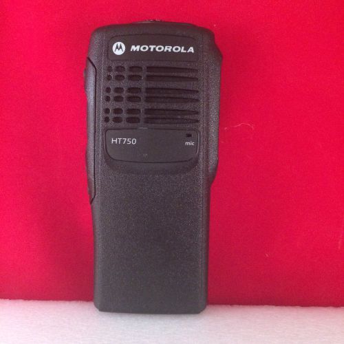 New motorola oem ht750 16 ch radio front case housing cover with speaker for sale