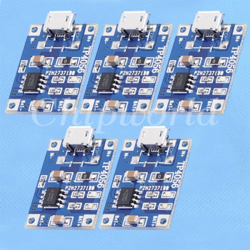 5pcs USB 5V 1A Lithium Battery Charging Board Micro Charger Module for Arduino N