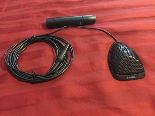 Shure MX391/C Cardioid Condenser Boundary Microphone Used Free Shipping