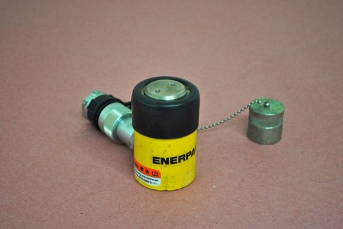 Enerpac RC101 10 Ton Hydraulic Cylinder 1&#034; Stroke w/ Simplex Hose Half Coupler