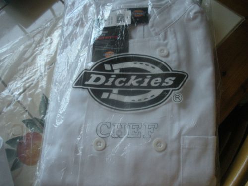 NWT Dickies Chef&#039;s Coat Size Med. Long Sleeves