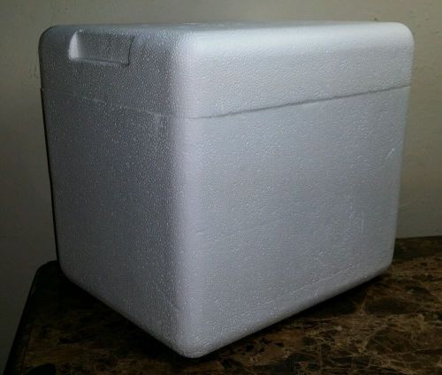 Perma cool insulated cooler shipping container from cellofoam 11 x 9 x 10 for sale