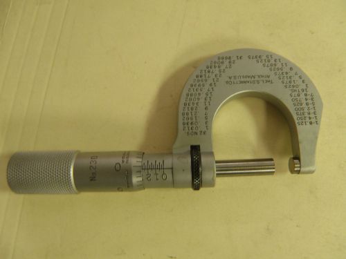 Starrett 230L-1 Outside Micrometer