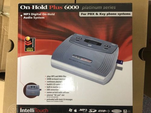 Music On Hold Plus 6000 for Telephone System PBX OHP-6000 OHP6000 Player