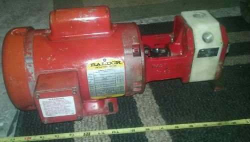 Vanton Flex-I-Liner single phase Thermoplastic Rotary Pump!! EXCELLENT CONDITION