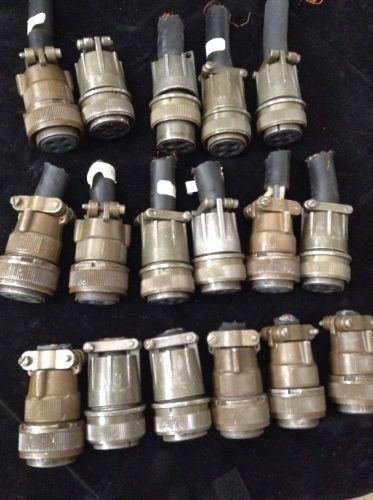 AMPHENOL CONNECTOR JMS3106F22-22S LOT OF 17