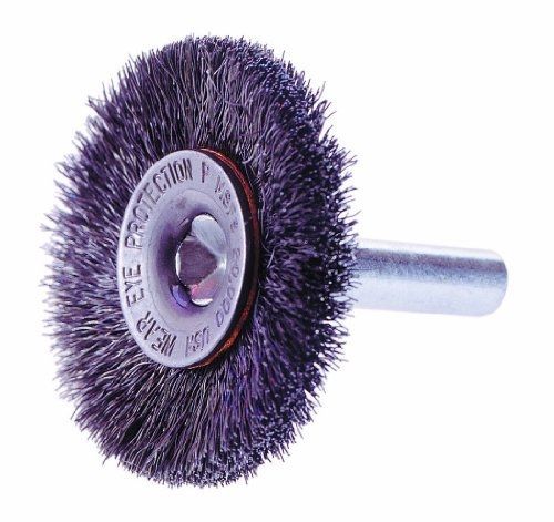Osborn international 11232sp crimped wire wheel brush with 1/4&#034; shank, steel for sale