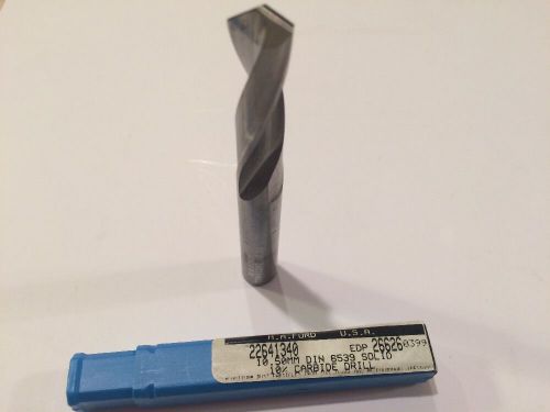 New MA Ford - Carbide Drill - 22641340  Edp-26626  10.5 Mm Din 6539 Solid