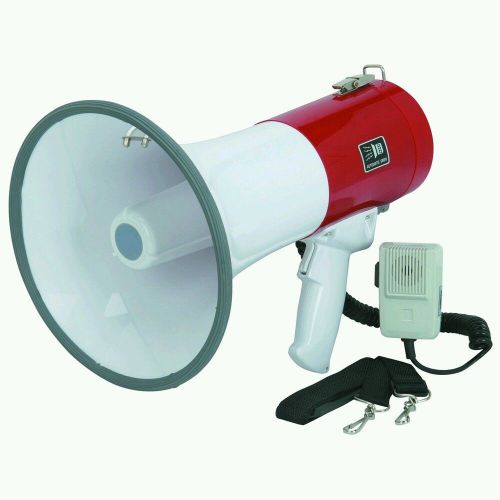 Megaphone 25 watt + siren + speaker public address new! for sale