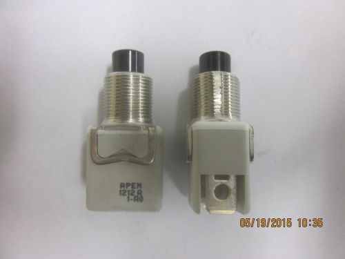 5 pcs of 1212a-2, apem, momentary pushbutton switches for sale