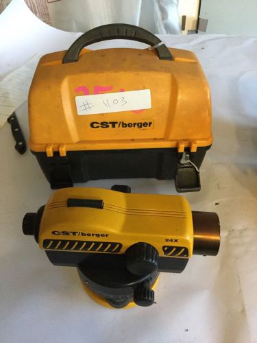 CST/berger 24x Automatic Optical Autolevel Laser Level with Carrying Case