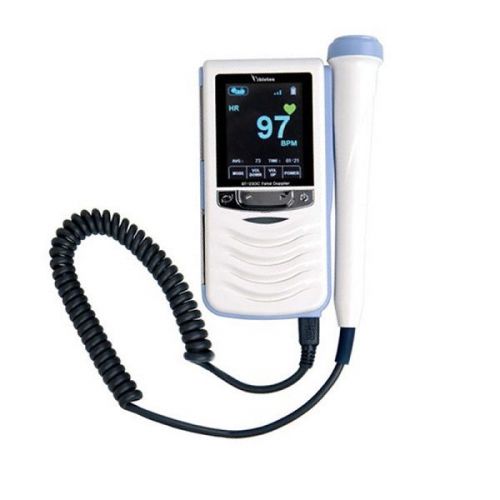 Bistos BT220 HI-BebeS Waterproof 3 MHz Color Fetal Doppler Baby Heart Monitor