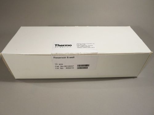 Thermo Scientific 9510037 8-Well Reservoir 10mL Well Volume Polypropylene 10 Pcs